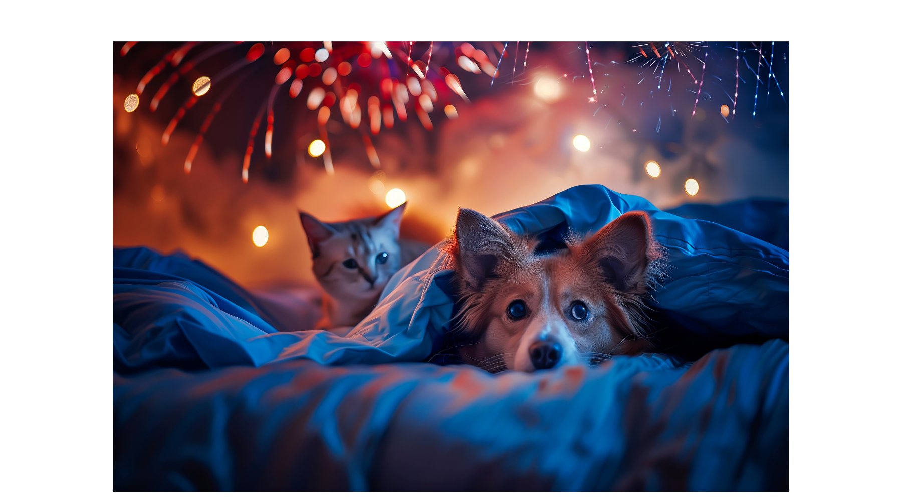 How CBD Can Help Calm Your Pet During Fireworks and Summer Stress