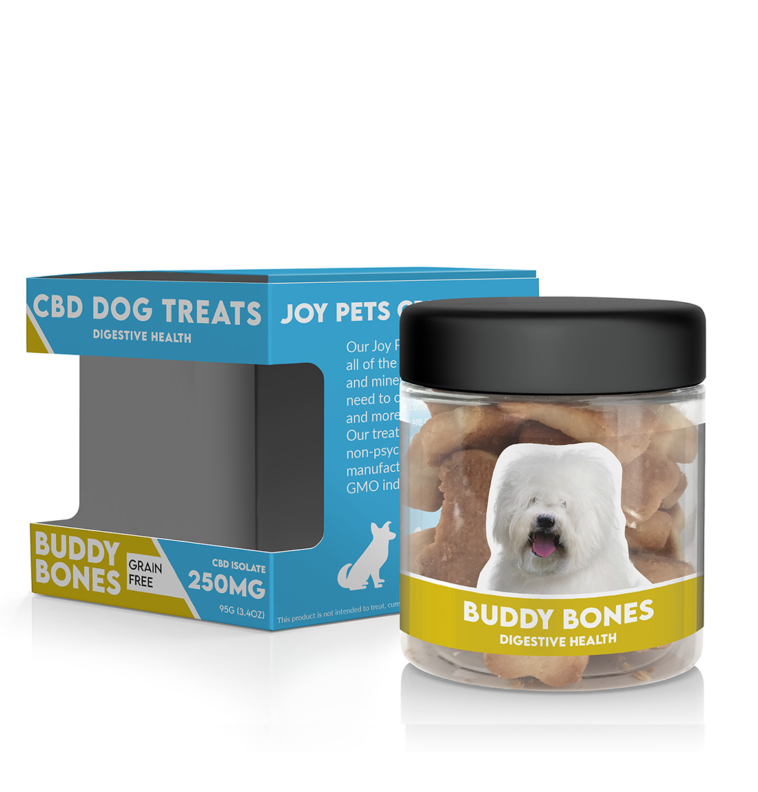 Joy Pets CBD Dog Treats: Buddy Bones